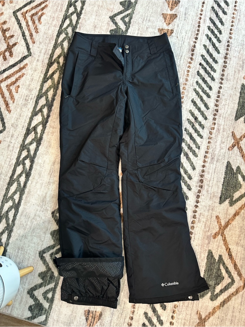 Columbia Women’s Black Snow Pants with Logo